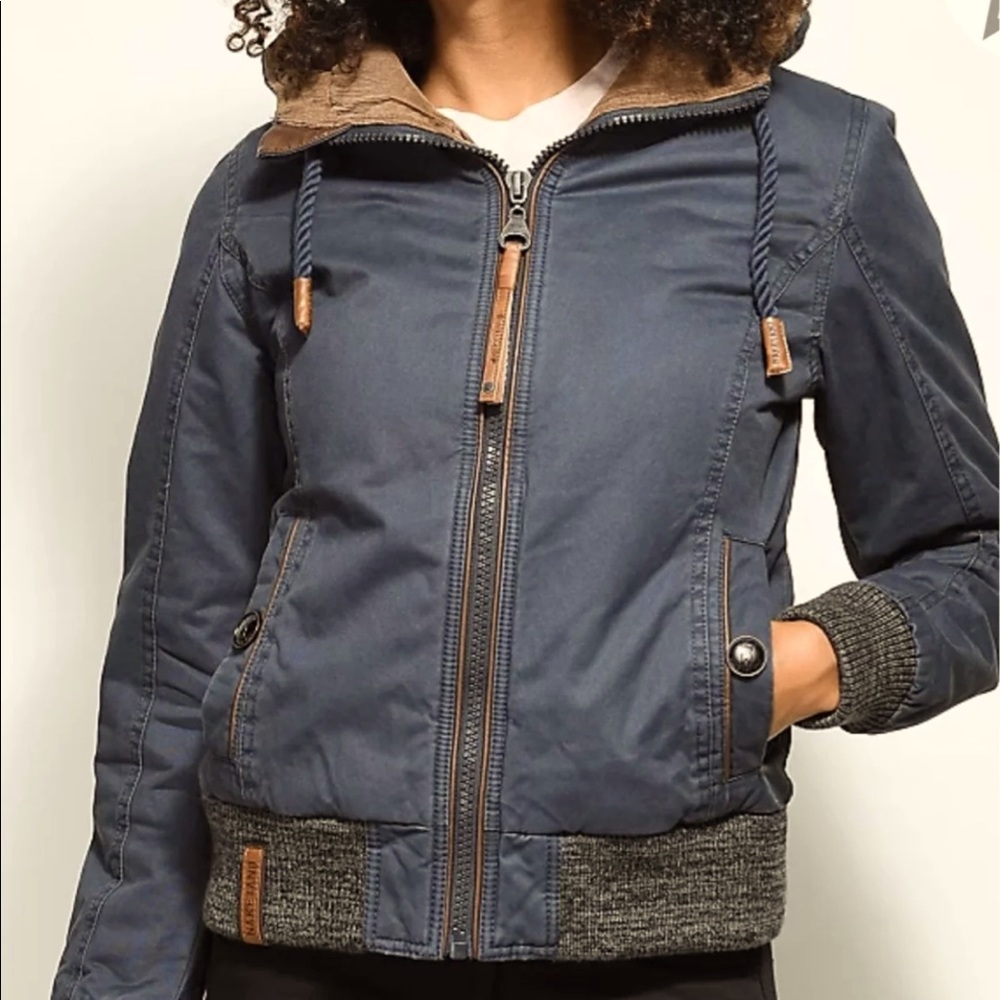 Rulpsen Schmatzen Grey Jacket by Naketano.